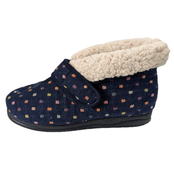 PADDERS BESS Ladies Slippers - 4E/6E Dual Fit