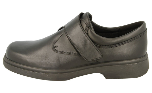 EasyB Men's REECE 2-4E Deep Leather Velcro Shoe