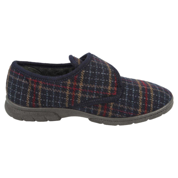 EasyB TARTAN Mens Slippers