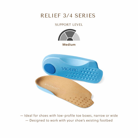 Vionic 3/4 Length Relief Insoles