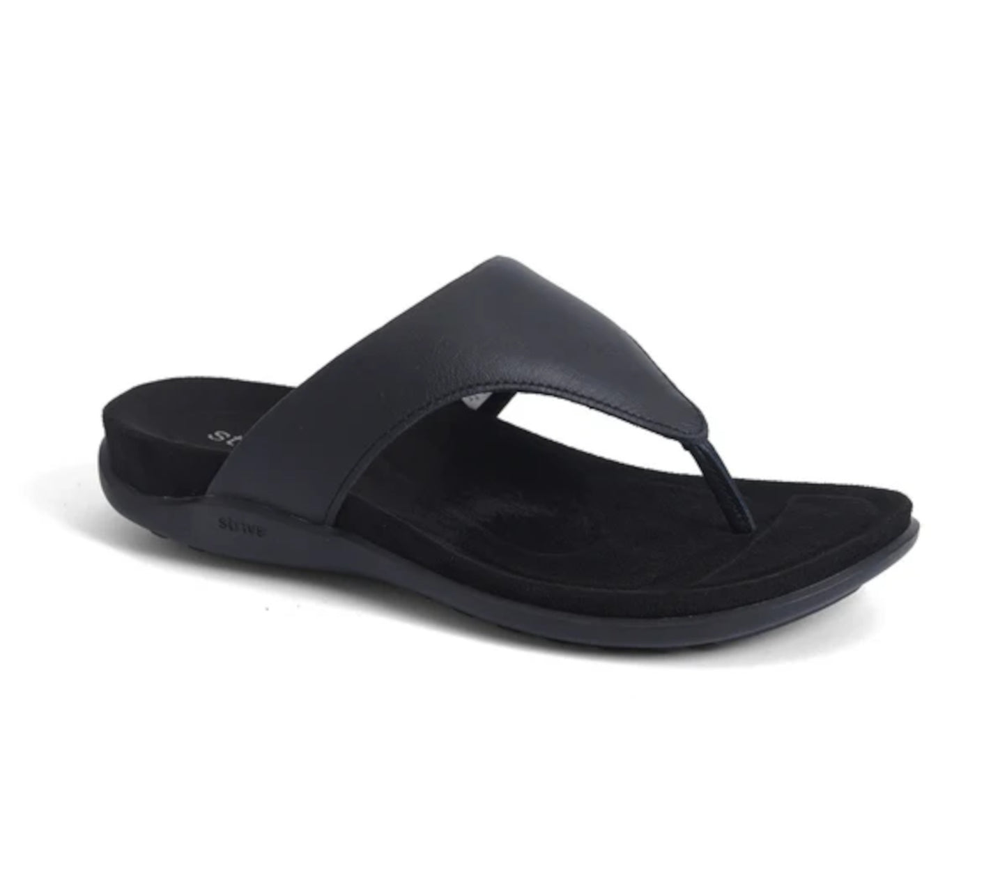STRIVE ANTIBES Ladies Sandal Black & Silver