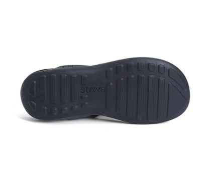 STRIVE ANTIBES Ladies Sandal Black & Silver