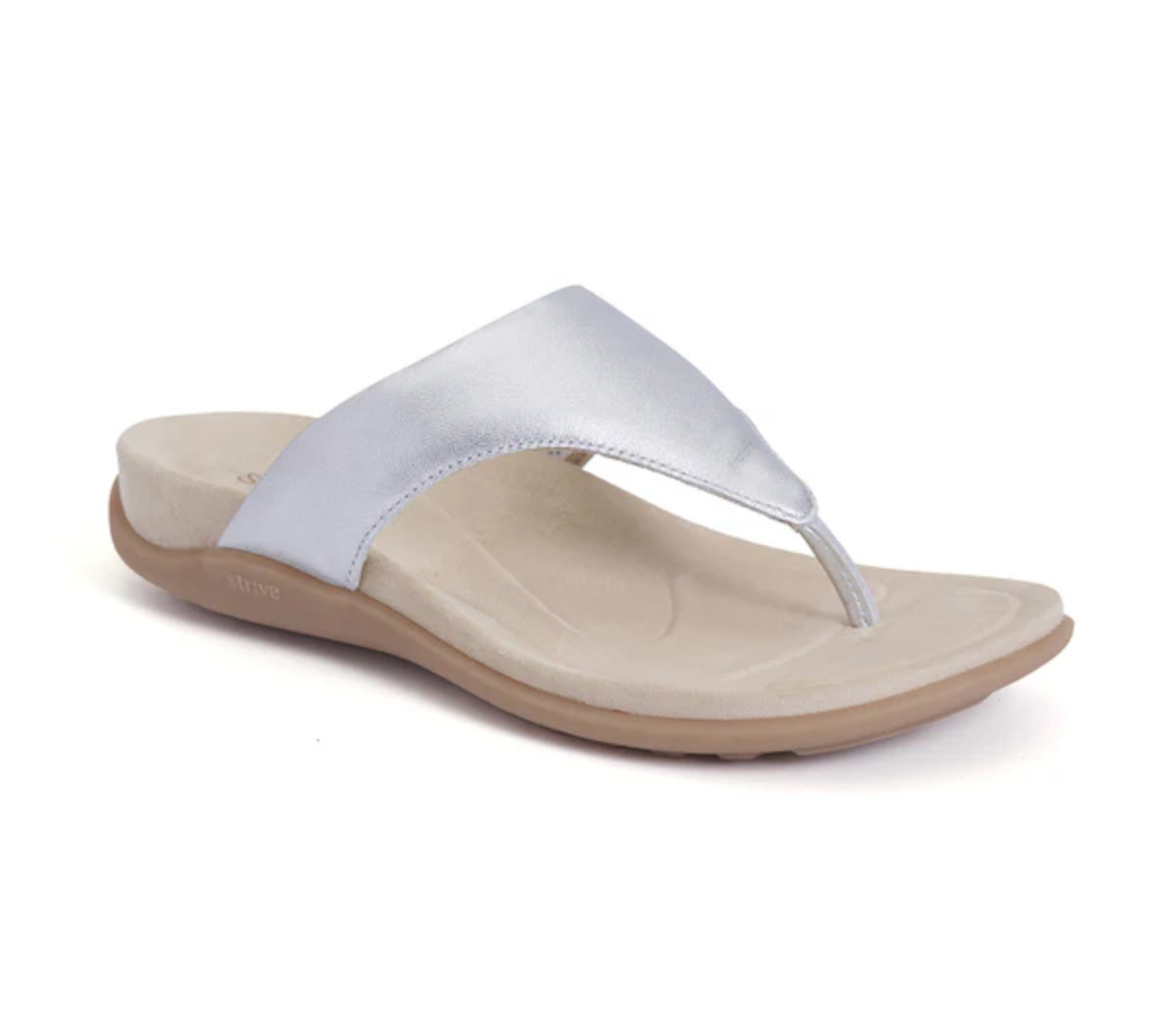 STRIVE ANTIBES Ladies Sandal Black & Silver