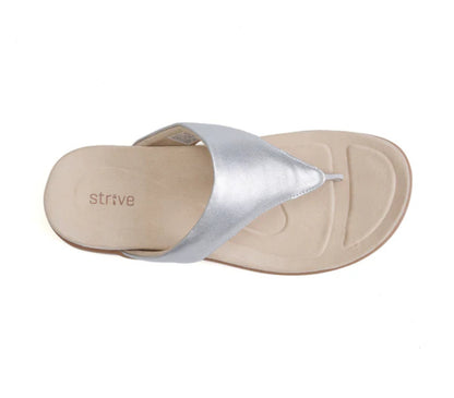STRIVE ANTIBES Ladies Sandal Black & Silver