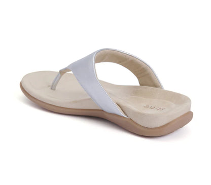 STRIVE ANTIBES Ladies Sandal Black & Silver