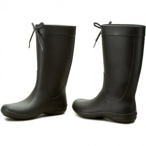 SALE - Crocs Freesale Rain Boot - Black - UK4