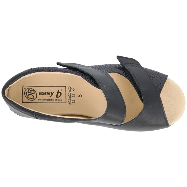 EasyB Women's BLISS II Sandal - Wide & Deep 2E-4E (2V)