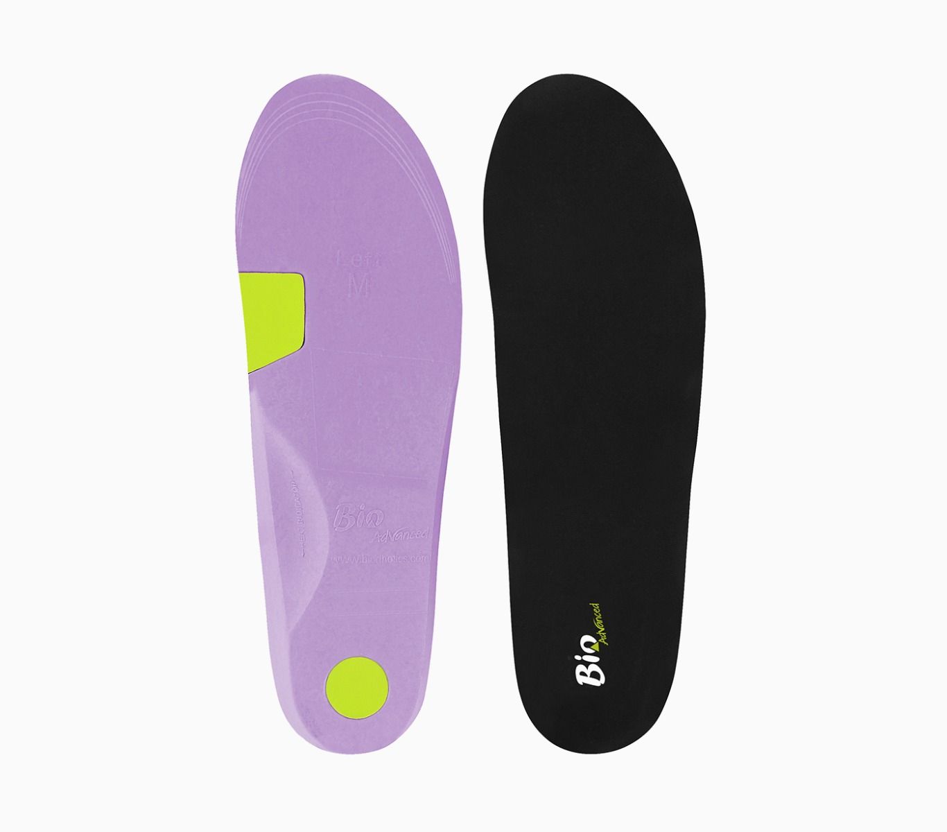 Bio Advanced Full Length Orthotic Insoles - Low Density