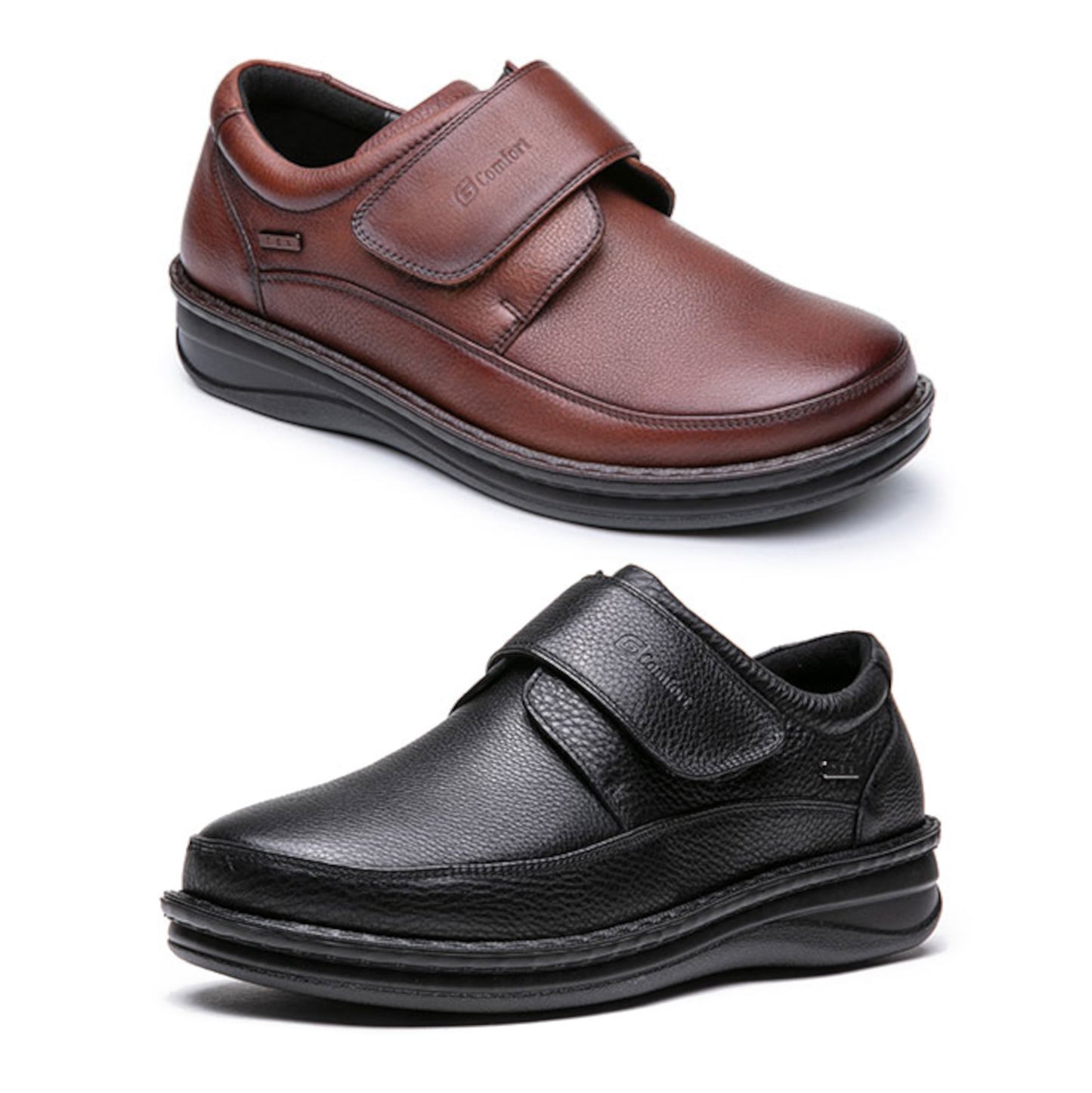 SALE - G Comfort Mens Velcro Shoes P-3708