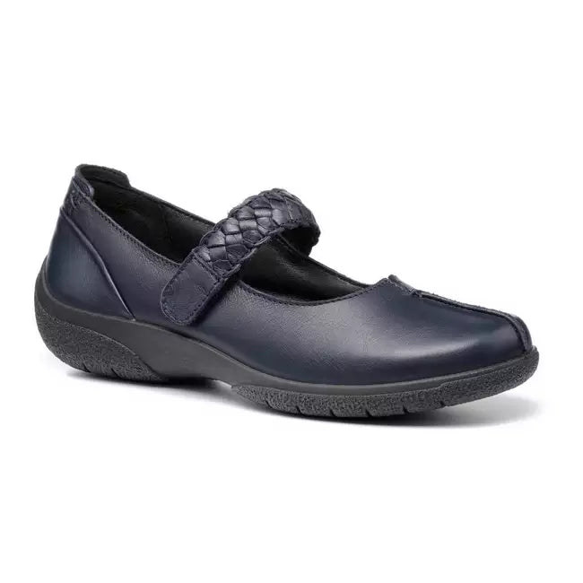 HOTTER SHAKE II Velcro Comfort Shoe Extra Wide EEE Fit