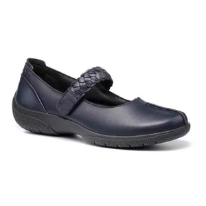 HOTTER SHAKE II Velcro Comfort Shoe - Extra Wide EEE Fit