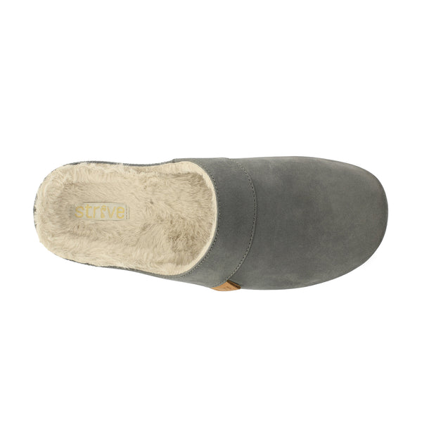 STRIVE Vienna Slippers with Arch Support AW22 Grey