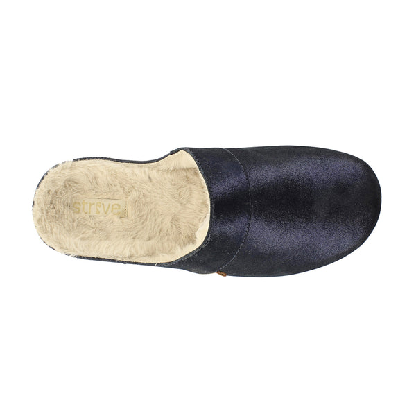 STRIVE Vienna Slippers with Arch Support AW22 - Navy Sparkle
