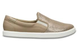 SALE - Crocs Citilane Sequin Shoe - Gold - UK 5